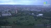 Archiv Foto Webcam München: Blick über den Olympiapark 04:00