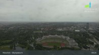 Archiv Foto Webcam München: Blick über den Olympiapark 08:00