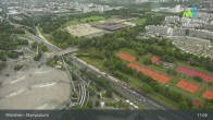 Archived image Webcam View over the Olympic Park Munich 10:00