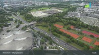 Archived image Webcam View over the Olympic Park Munich 14:00