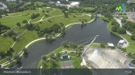 Archiv Foto Webcam München: Blick über den Olympiapark 10:00