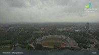 Archiv Foto Webcam München: Blick über den Olympiapark 14:00