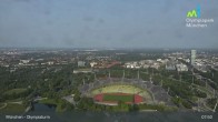 Archiv Foto Webcam München: Blick über den Olympiapark 07:00