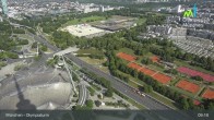 Archiv Foto Webcam München: Blick über den Olympiapark 08:00