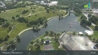 Archiv Foto Webcam München: Blick über den Olympiapark 14:00