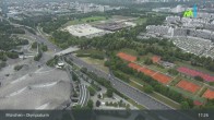 Archived image Webcam View over the Olympic Park Munich 16:00