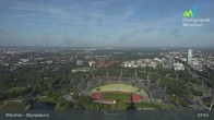 Archiv Foto Webcam München: Blick über den Olympiapark 07:00