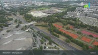 Archiv Foto Webcam München: Blick über den Olympiapark 06:00