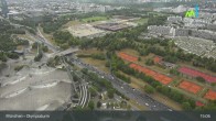 Archiv Foto Webcam München: Blick über den Olympiapark 14:00