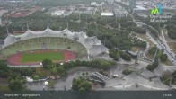 Archiv Foto Webcam München: Blick über den Olympiapark 18:00