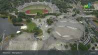 Archiv Foto Webcam München: Blick über den Olympiapark 07:00