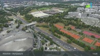 Archiv Foto Webcam München: Blick über den Olympiapark 13:00
