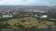 Archiv Foto Webcam München: Blick über den Olympiapark 18:00