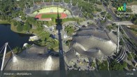 Archiv Foto Webcam München: Blick über den Olympiapark 07:00