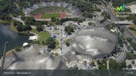 Archiv Foto Webcam München: Blick über den Olympiapark 12:00