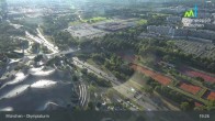 Archiv Foto Webcam München: Blick über den Olympiapark 18:00