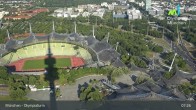 Archiv Foto Webcam München: Blick über den Olympiapark 06:00