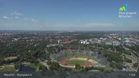 Archiv Foto Webcam München: Blick über den Olympiapark 10:00