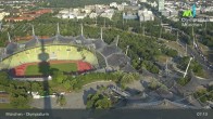 Archiv Foto Webcam München: Blick über den Olympiapark 06:00