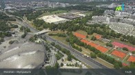Archiv Foto Webcam München: Blick über den Olympiapark 12:00