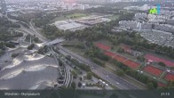 Archiv Foto Webcam München: Blick über den Olympiapark 20:00