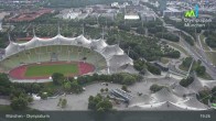 Archiv Foto Webcam München: Blick über den Olympiapark 18:00