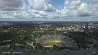 Archiv Foto Webcam München: Blick über den Olympiapark 11:00