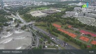 Archiv Foto Webcam München: Blick über den Olympiapark 14:00