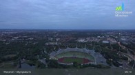 Archived image Webcam View over the Olympic Park Munich 04:00