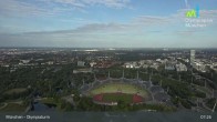 Archiv Foto Webcam München: Blick über den Olympiapark 06:00