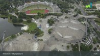 Archiv Foto Webcam München: Blick über den Olympiapark 12:00