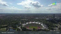 Archiv Foto Webcam München: Blick über den Olympiapark 14:00
