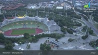 Archived image Webcam View over the Olympic Park Munich 00:00