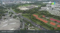 Archiv Foto Webcam München: Blick über den Olympiapark 14:00