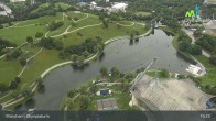 Archiv Foto Webcam München: Blick über den Olympiapark 18:00