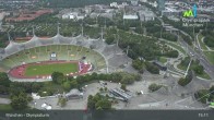 Archiv Foto Webcam München: Blick über den Olympiapark 14:00
