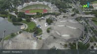 Archiv Foto Webcam München: Blick über den Olympiapark 12:00
