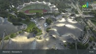 Archiv Foto Webcam München: Blick über den Olympiapark 18:00