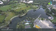 Archiv Foto Webcam München: Blick über den Olympiapark 20:00