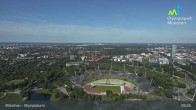 Archiv Foto Webcam München: Blick über den Olympiapark 08:00