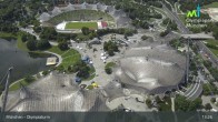 Archiv Foto Webcam München: Blick über den Olympiapark 12:00