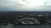 Archiv Foto Webcam München: Blick über den Olympiapark 17:00