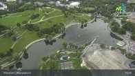 Archiv Foto Webcam München: Blick über den Olympiapark 19:00