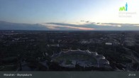 Archiv Foto Webcam München: Blick über den Olympiapark 02:00