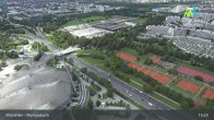 Archiv Foto Webcam München: Blick über den Olympiapark 12:00