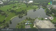 Archiv Foto Webcam München: Blick über den Olympiapark 19:00