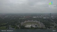 Archiv Foto Webcam München: Blick über den Olympiapark 08:00