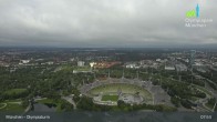 Archiv Foto Webcam München: Blick über den Olympiapark 07:00