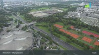 Archiv Foto Webcam München: Blick über den Olympiapark 14:00