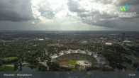 Archiv Foto Webcam München: Blick über den Olympiapark 14:00